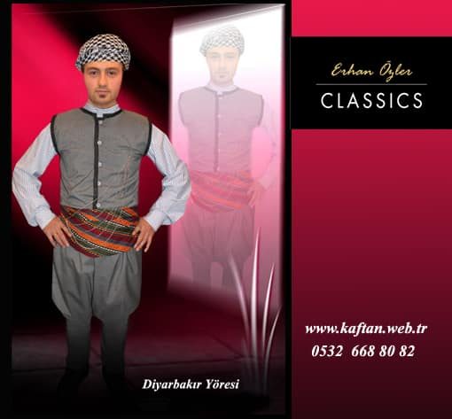 Diyarbakır yöresi folklor erkek kıyafeti