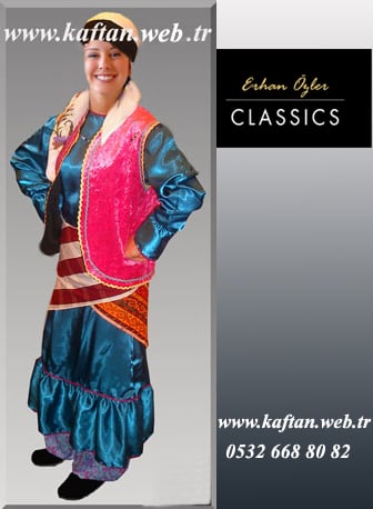 Karadeniz bayan folklor kostümü