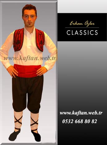 Üsküp Yöresi folklor Erkek kıyafeti