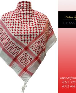 Kaftan Collection Filistin puşisi Kırmızı
